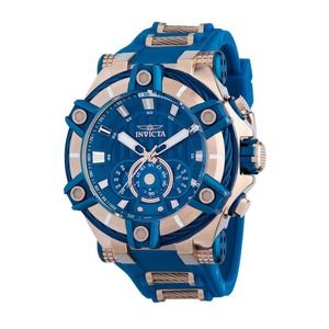 Invicta Bolt Men's Watch - 52mm, Rose Gold, Blue (30043)